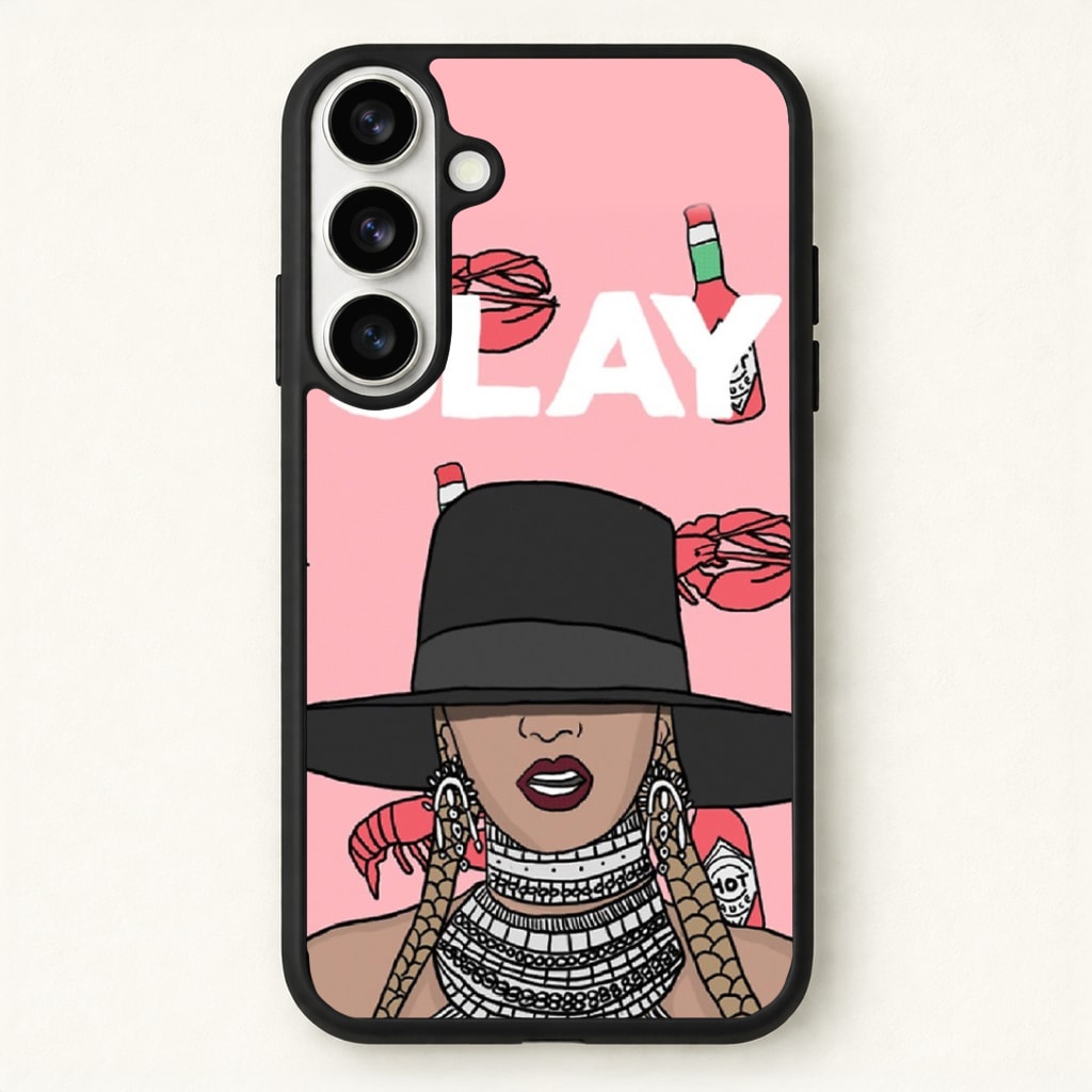 Slay - Queen B Cartoon Phone Case - Galaxy S26 / Standard