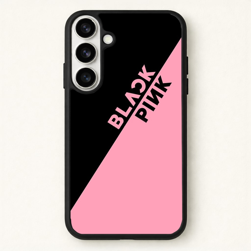 Diagonal Girl K-Pop Band Logo Phone Case - Galaxy S26 / Standard