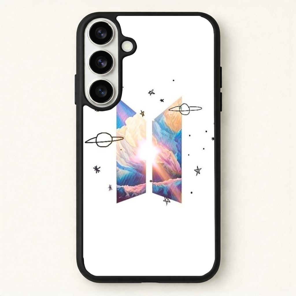 Space K-Pop Band Logo Phone Case - Galaxy S26 / Standard