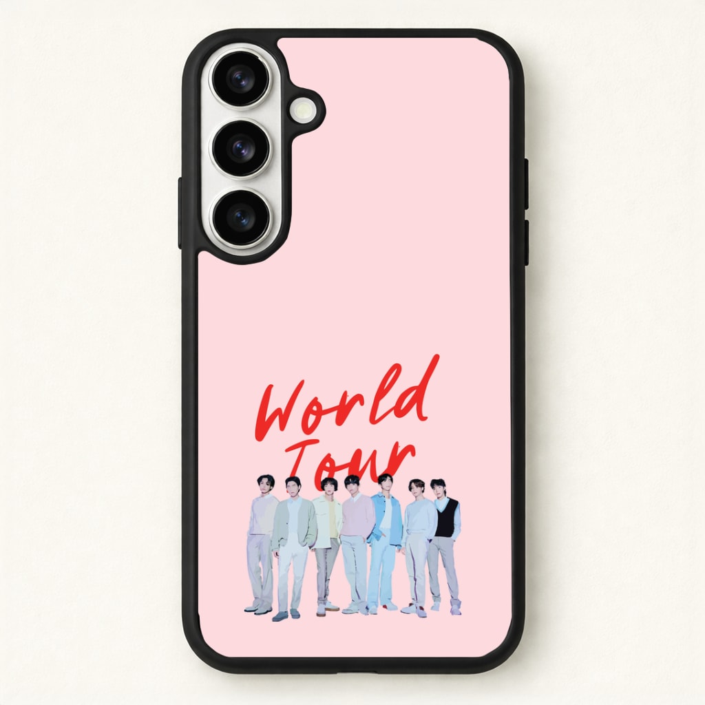 K-Pop Band Pastel Tour Phone Case - Galaxy S26 / Standard