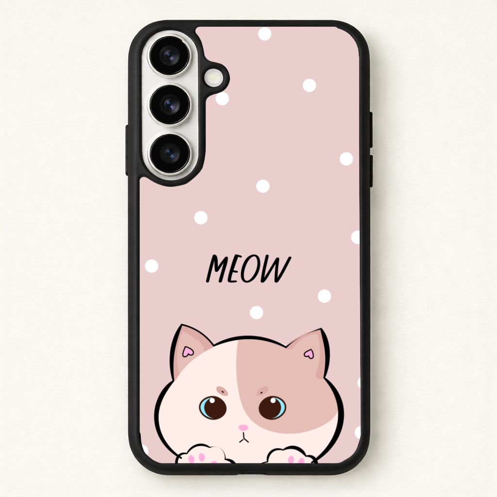 Pale Cat - Cats Phone Case - Galaxy S26 / Standard