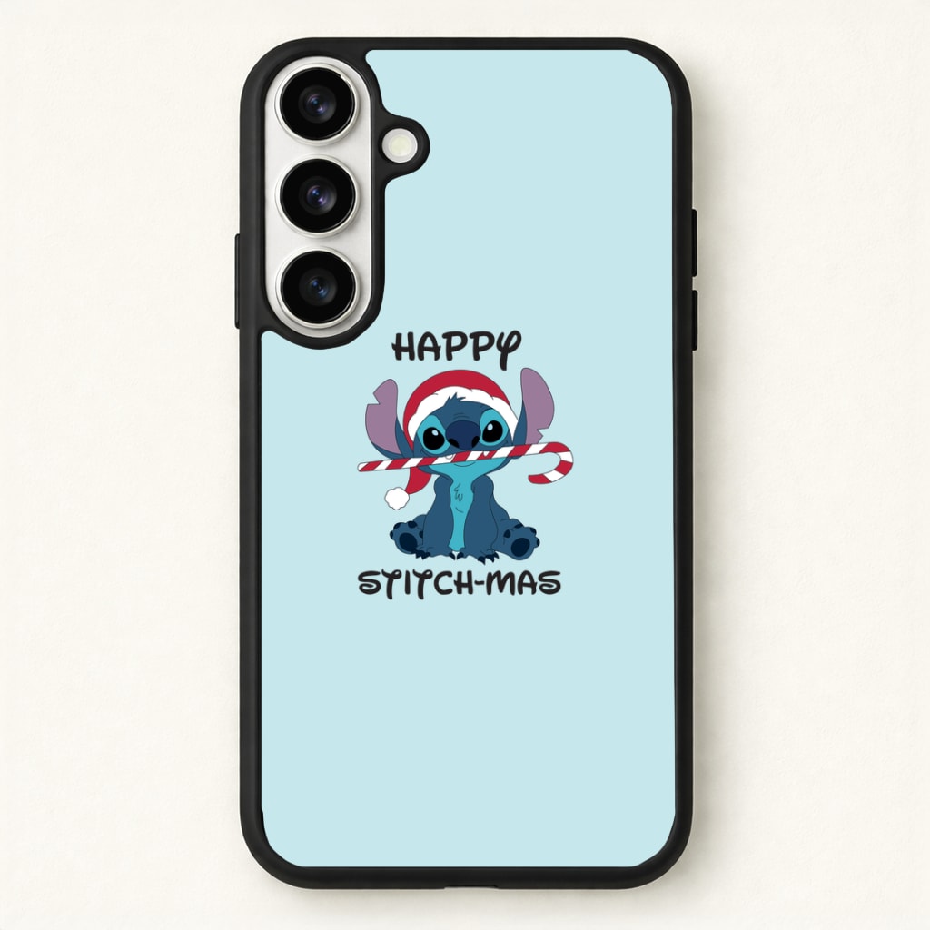 Happy Blue Alienmas - Christmas Phone Case - Galaxy S26 / Standard