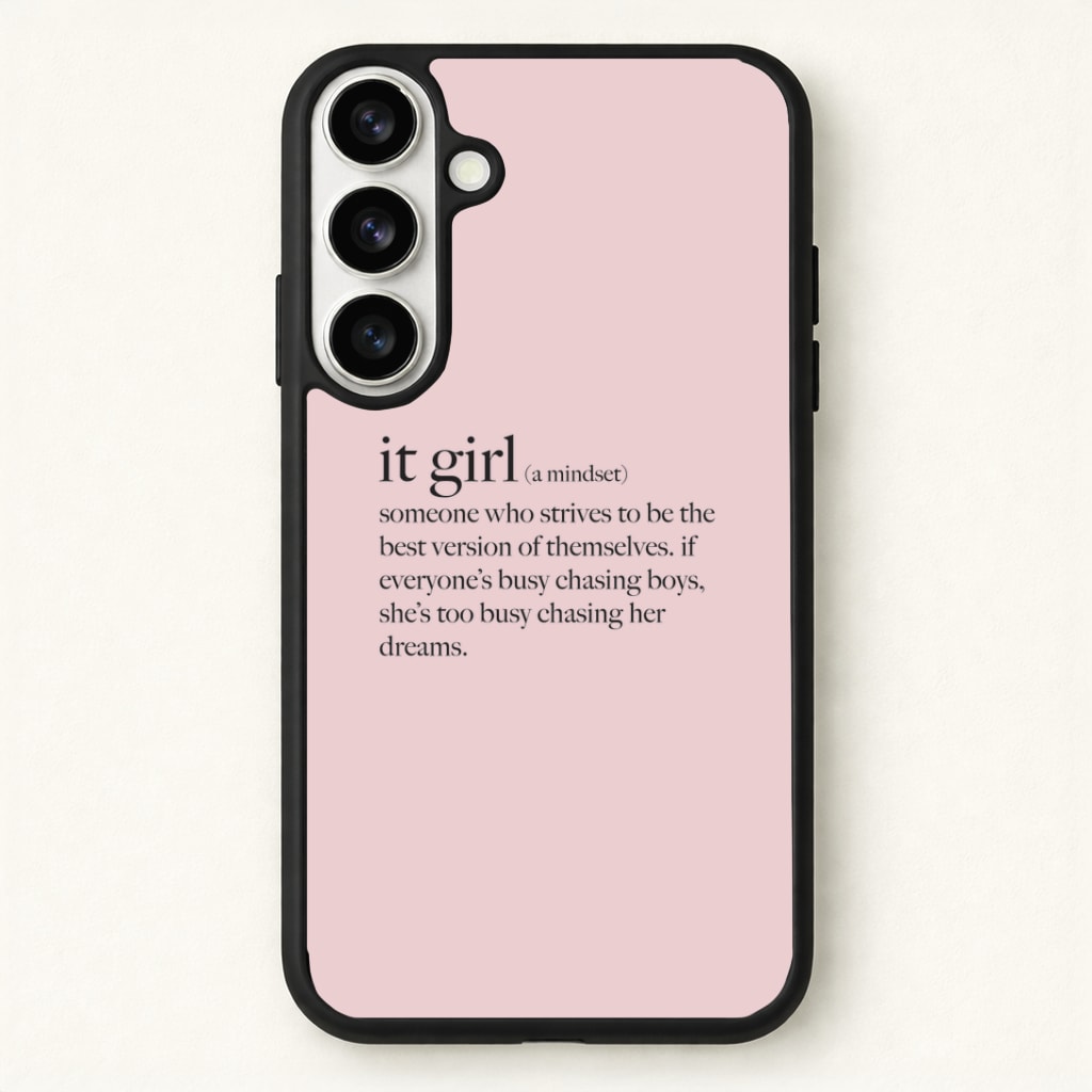 It Girl - Clean Girl Aesthetic Phone Case - Galaxy S26 / Standard