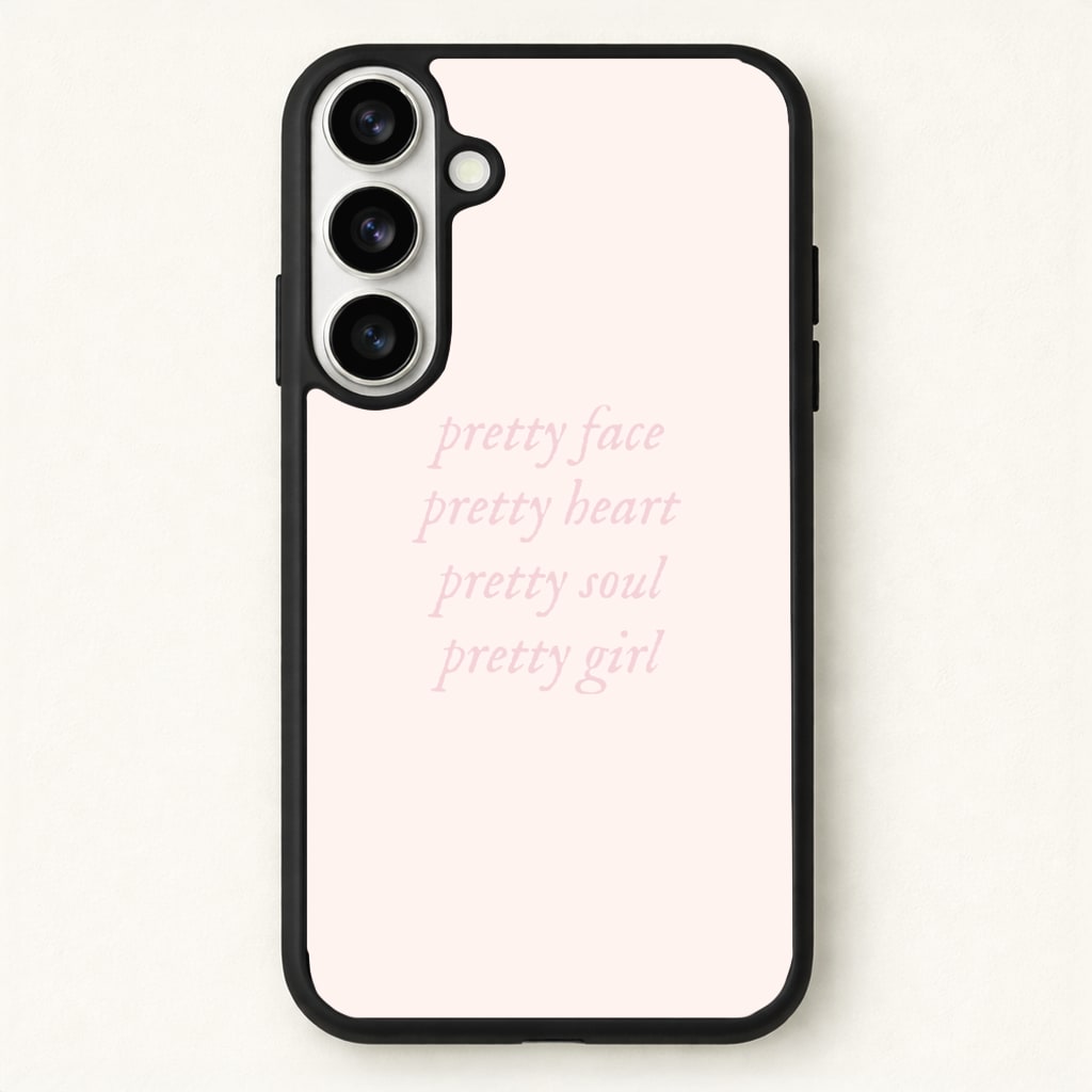 Pretty Girl - Clean Girl Aesthetic Phone Case - Galaxy S26 / Standard