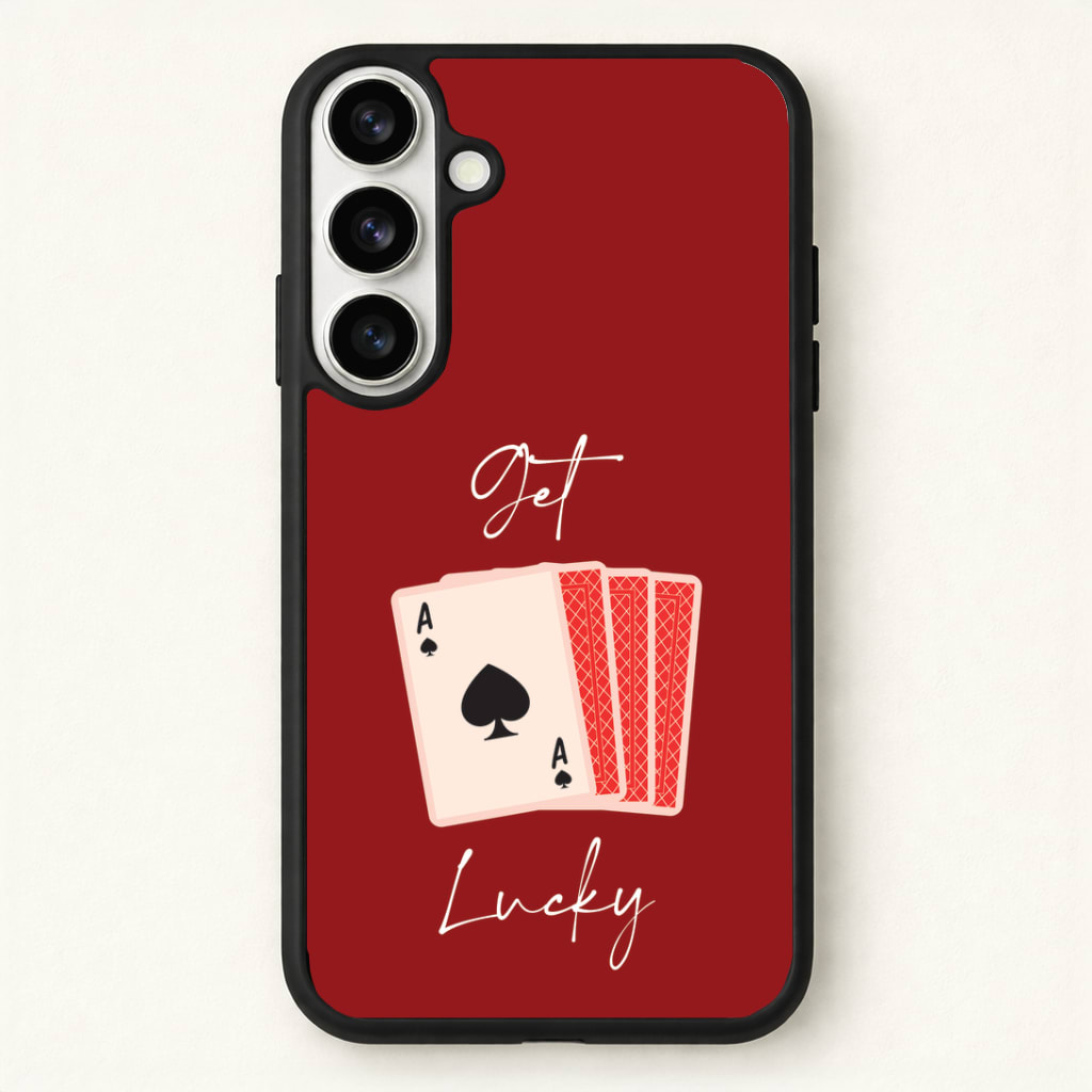 Get Lucky Set Of Cards Phone Case - Galaxy S26 / Standard