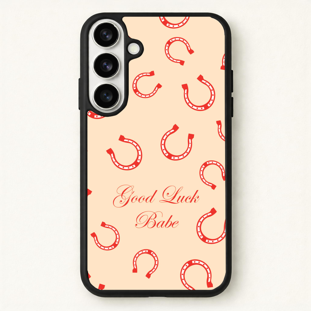 Good Luck Babe Horseshoe Phone Case - Galaxy S26 / Standard