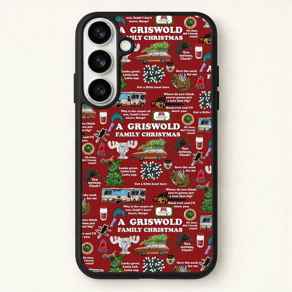 Christmas Holiday Collage Phone Case - Galaxy S26 / Standard