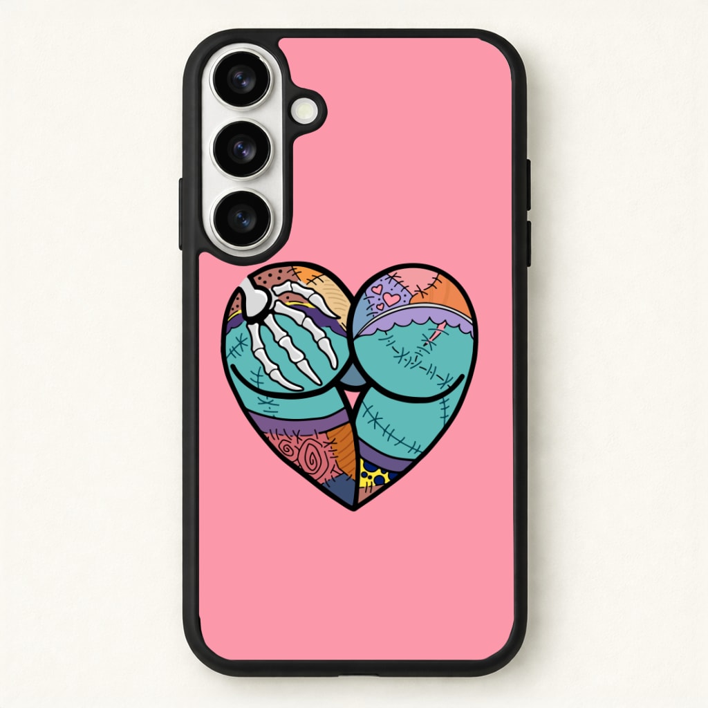 Sally And Jack Heart - TNBC Phone Case - Galaxy S26 / Standard