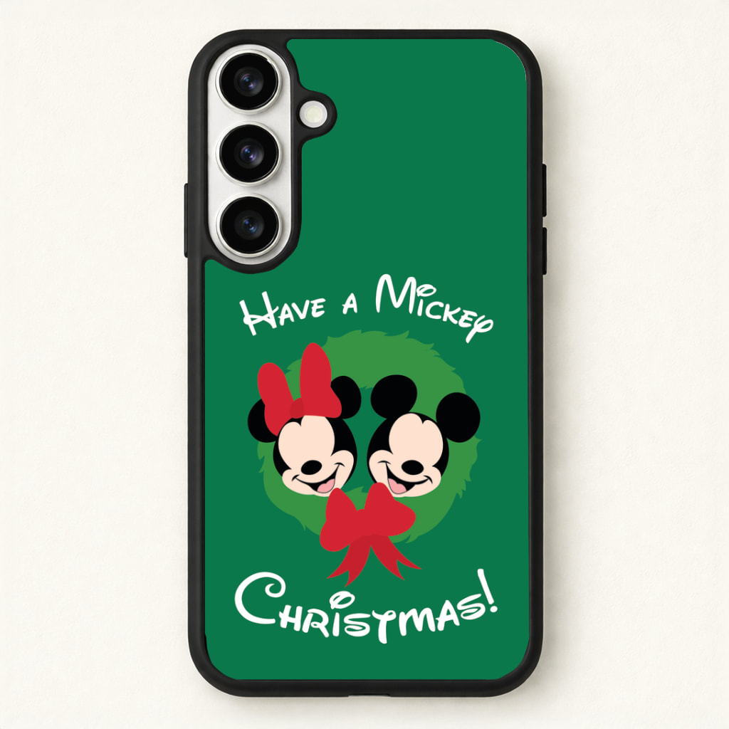 Have A Mickey Christmas Phone Case - Galaxy S26 / Standard