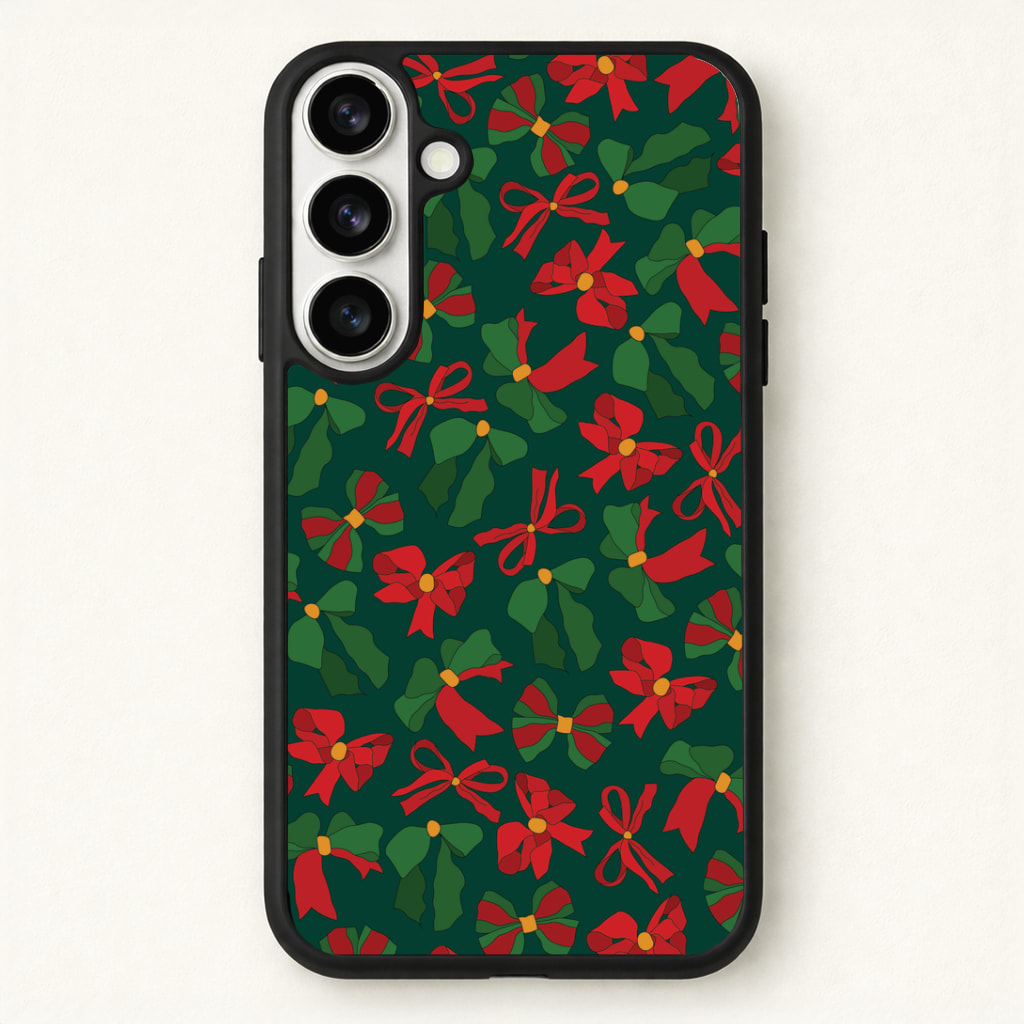 Green And Red Pattern Phone Case - Galaxy S26 / Standard