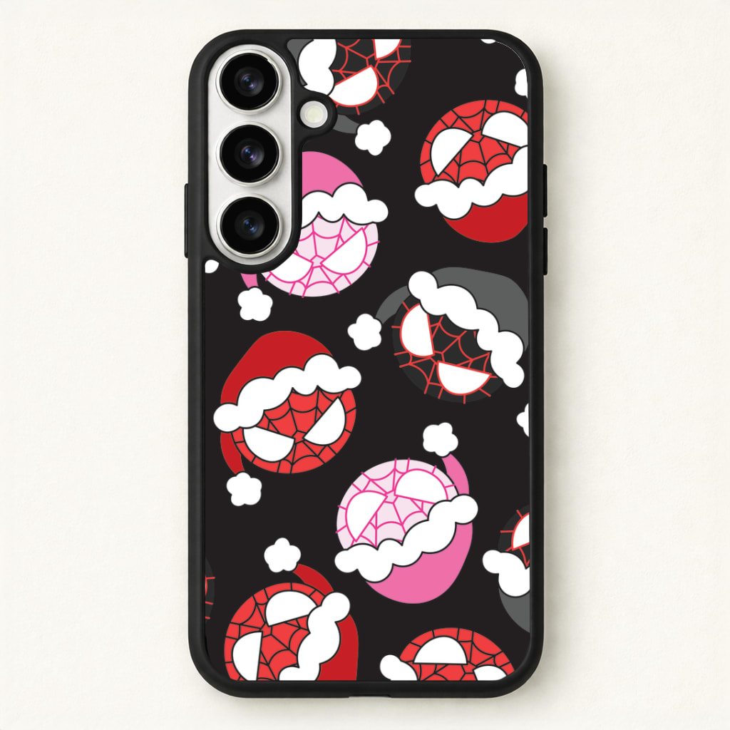Spider Heroes Christmas Pattern Phone Case - Galaxy S26 / Standard