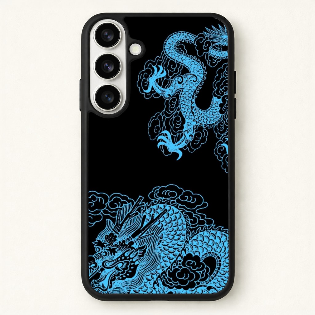 Blue Dragon Phone Case - Galaxy S26 / Standard