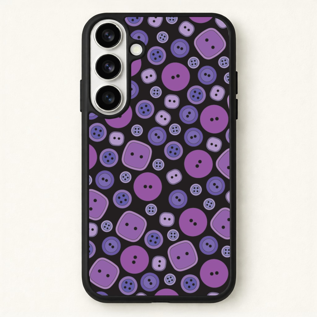 Button Pattern Phone Case - Galaxy S26 / Standard