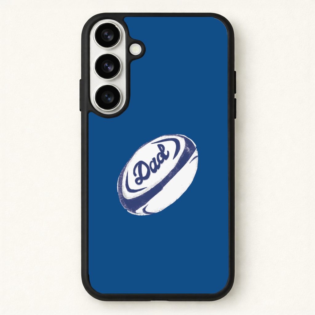Dad Rugby Ball Phone Case - Galaxy S26 / Standard