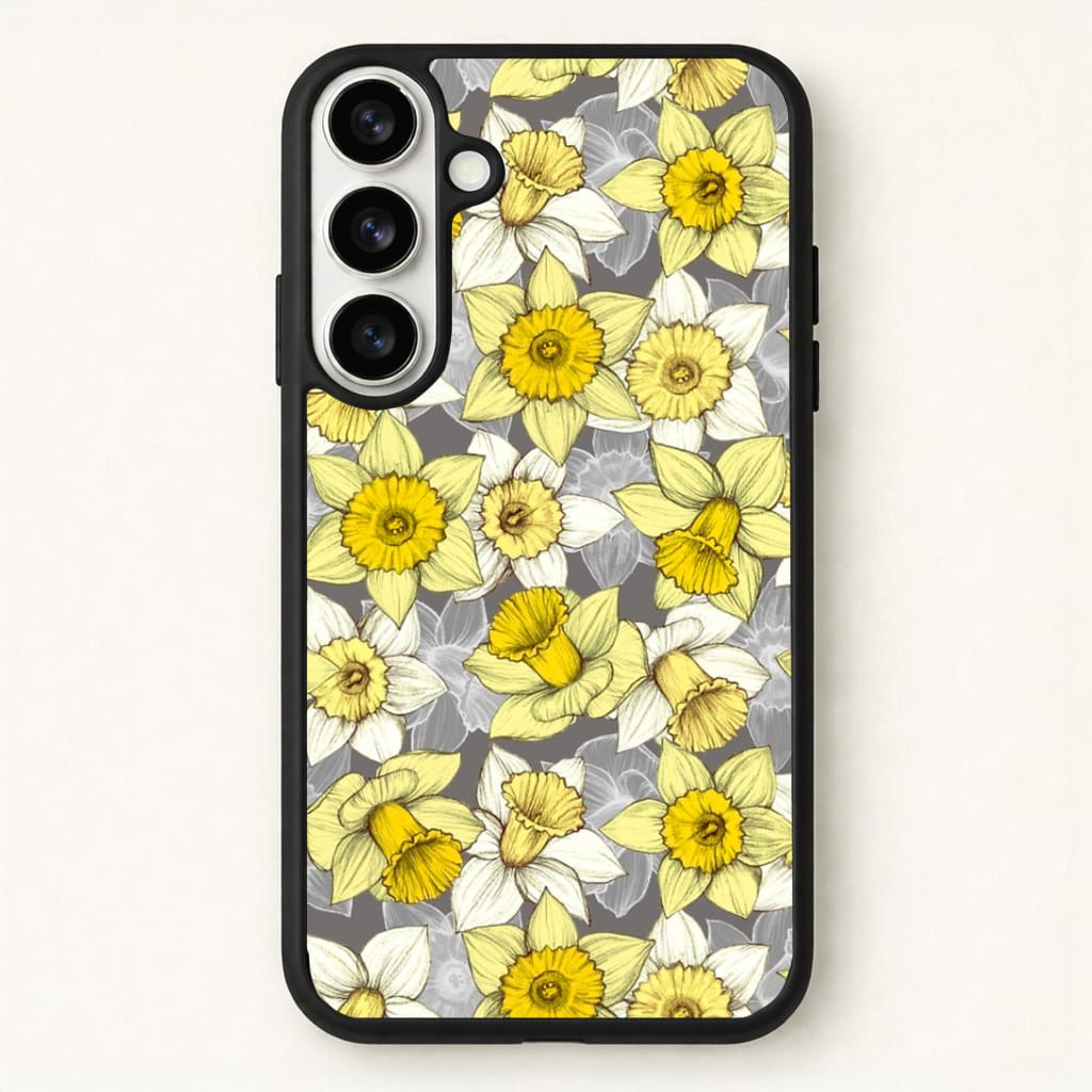 Daffodil Daze - Spring Pattern Phone Case - Galaxy S26 / Standard