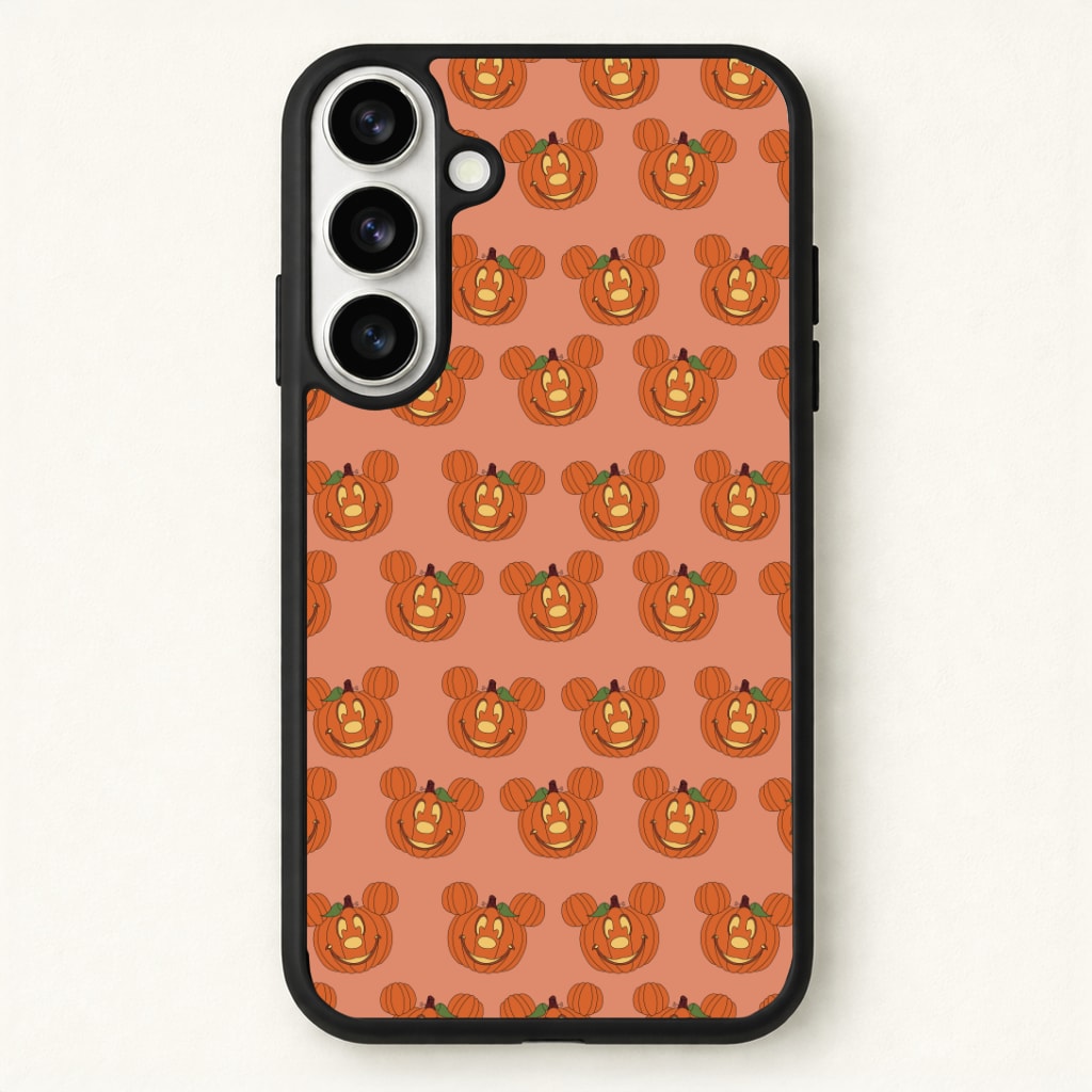 Mouse Pumpkin Pattern Halloween Phone Case - Galaxy S26 / Standard