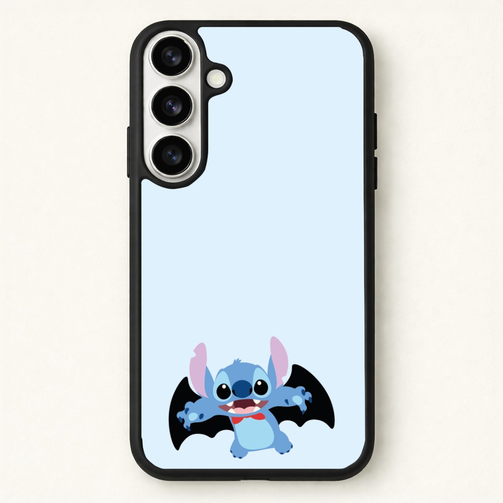 Vampire Alien Blue Halloween Phone Case - Galaxy S26 / Standard