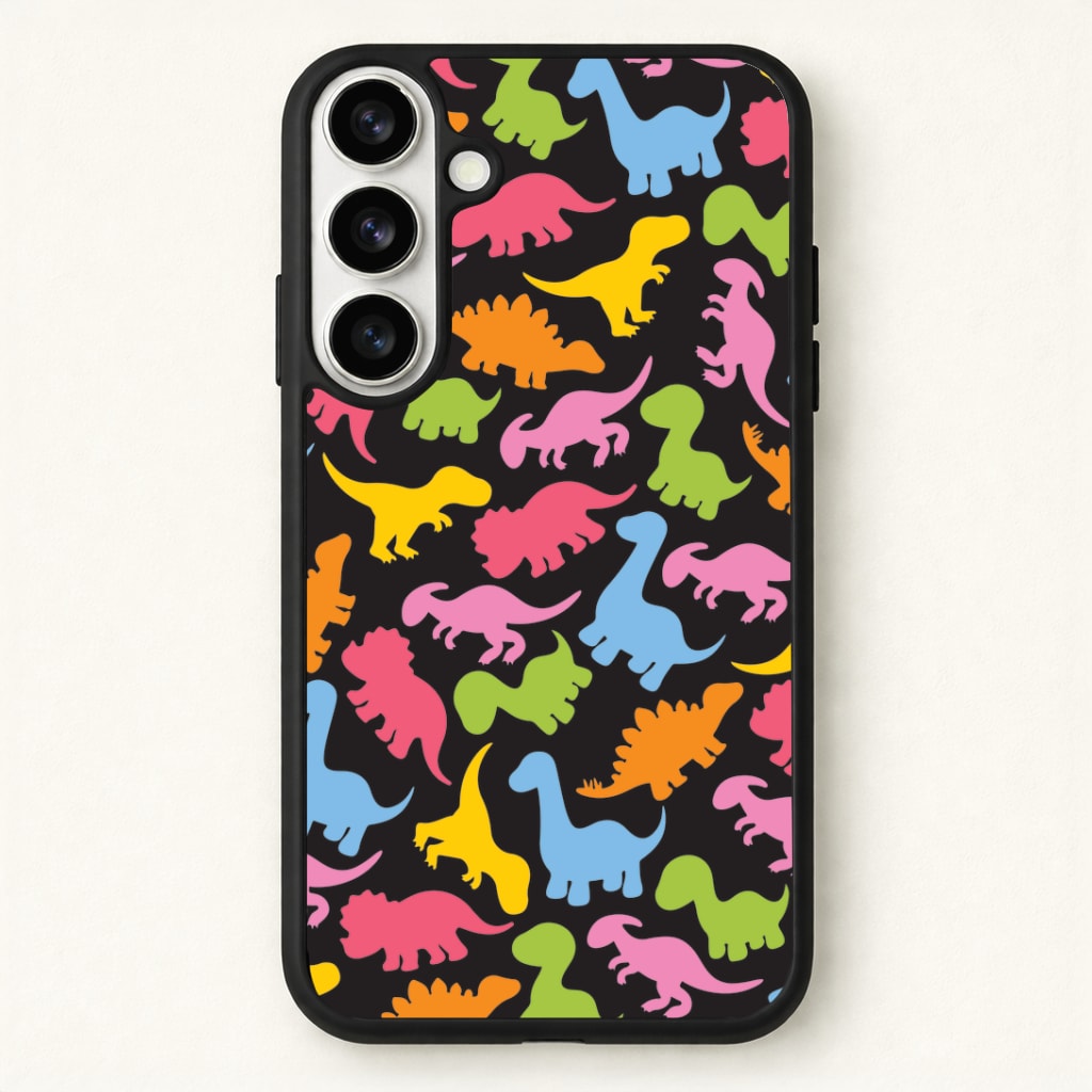 Dinosaurs Collage - Dinosaurs Phone Case - Galaxy S26 / Standard