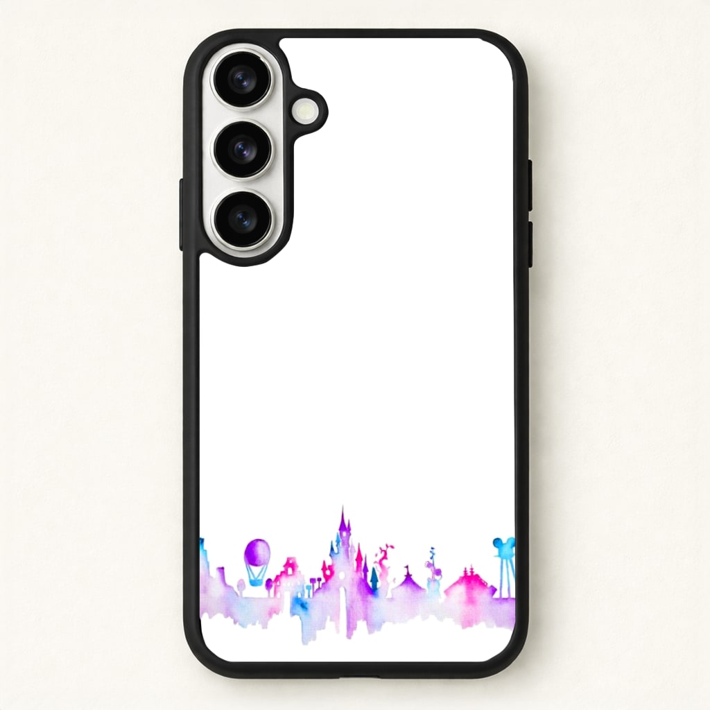 Watercolour Fairytaleland Paris Phone Case - Galaxy S26 / Standard