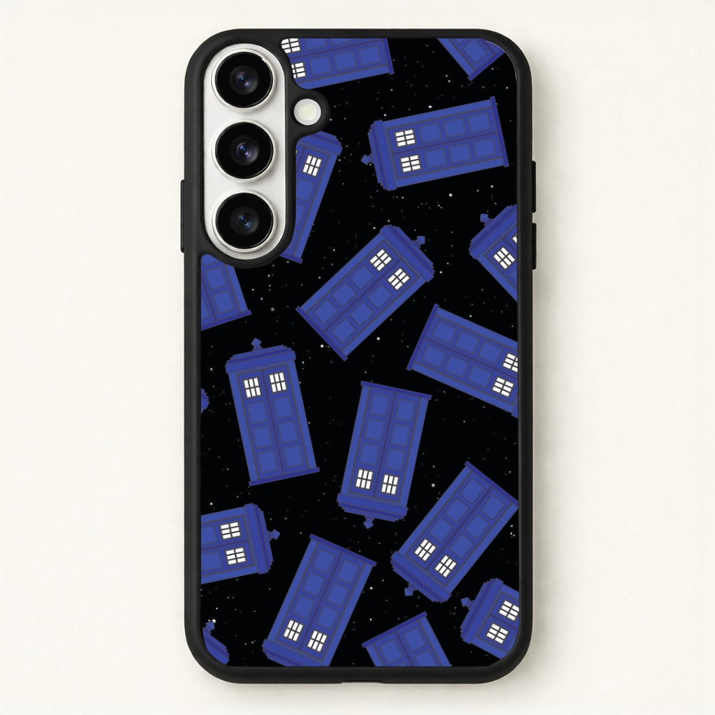 Tardis Pattern Phone Case - Galaxy S26 / Standard