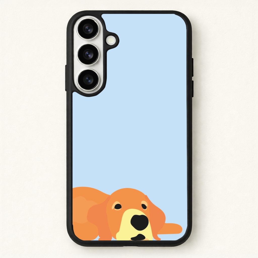 Laying and chilling - Dog Patterns Phone Case - Galaxy S26 / Standard