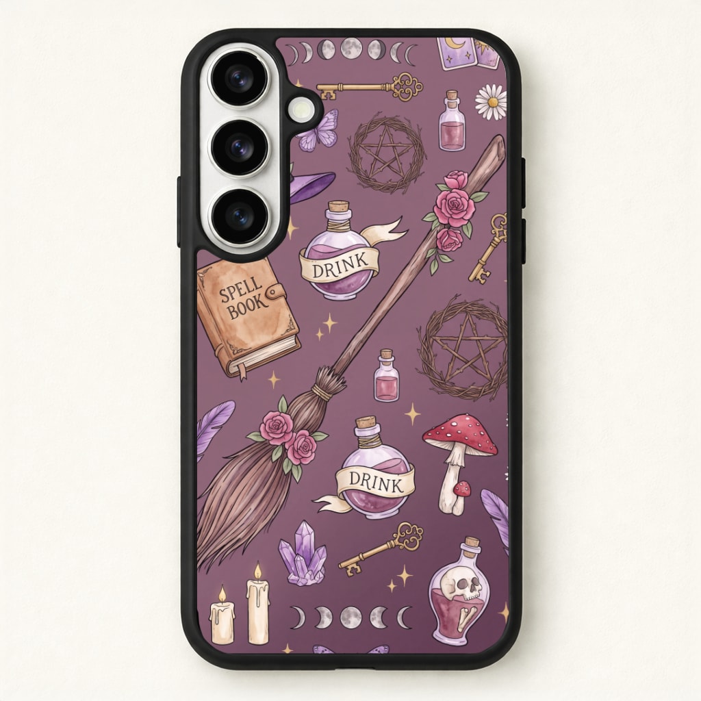 Dusty Violet Witchcraft Phone Case