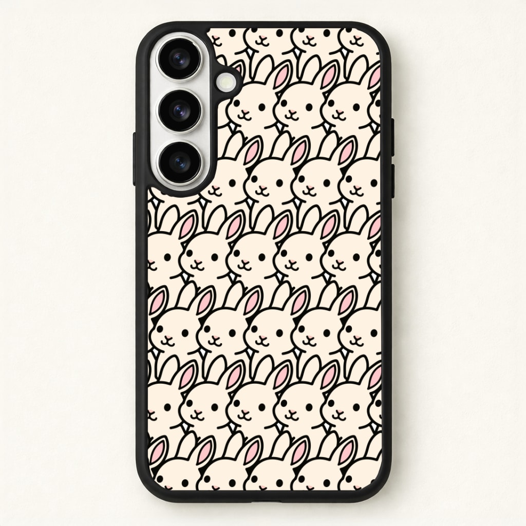 Bunny Rabbit Pattern Phone Case - Galaxy S26 / Standard