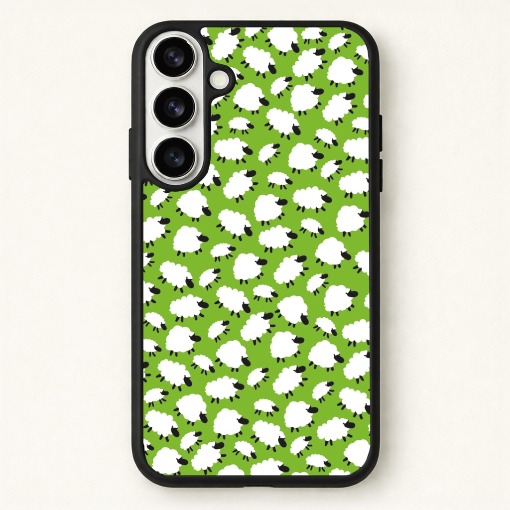 Sheep - Easter Patterns Phone Case - Galaxy S26 / Standard
