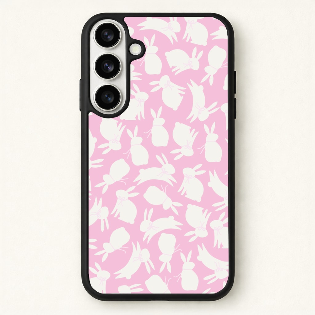 Bunnies And Bows - Easter Patterns Phone Case - Galaxy S26 / Standard