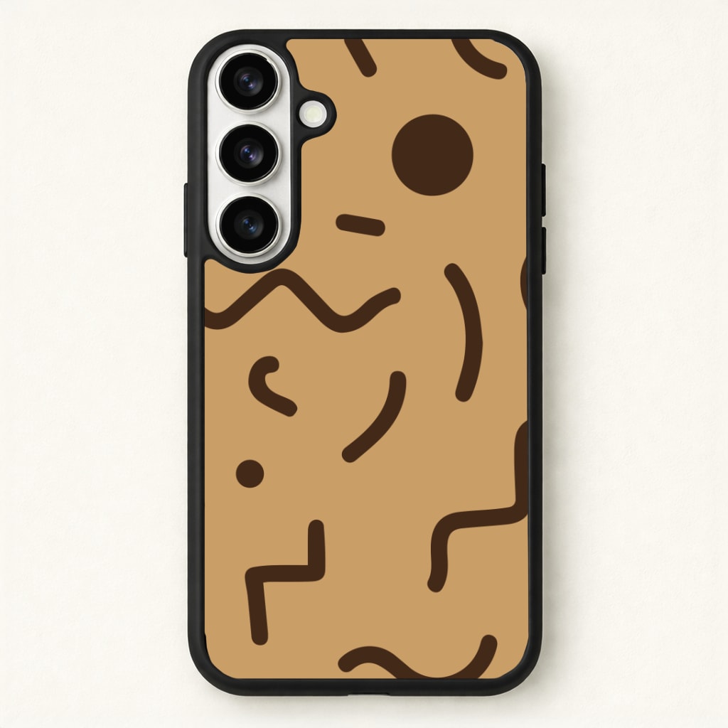 Nude Abstract Pattern - Eighties Phone Case - Galaxy S26 / Standard