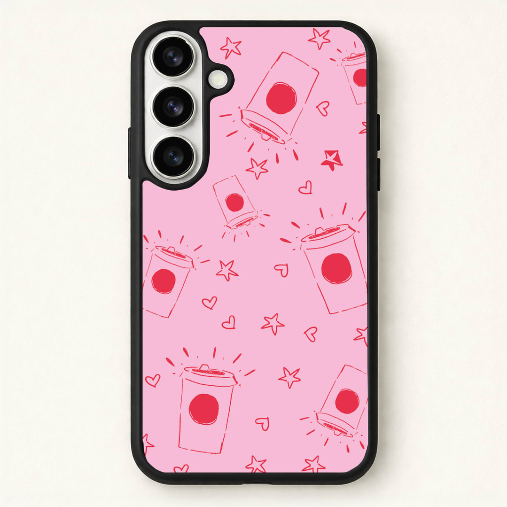 Coffee Pattern - Chamberlain Phone Case - Galaxy S26 / Standard