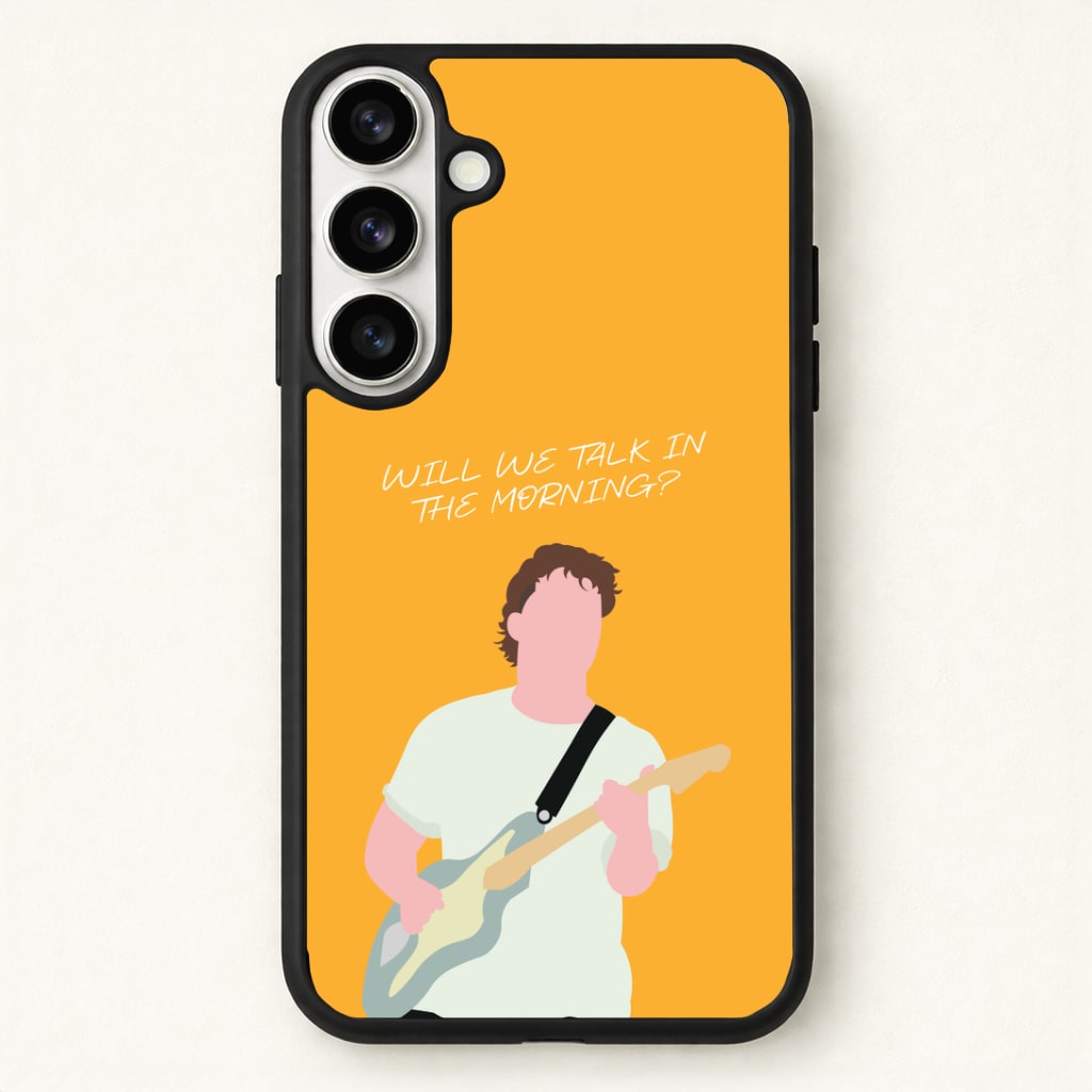 Will We Talk In The Morning Yellow Phone Case - Galaxy S26 / Standard