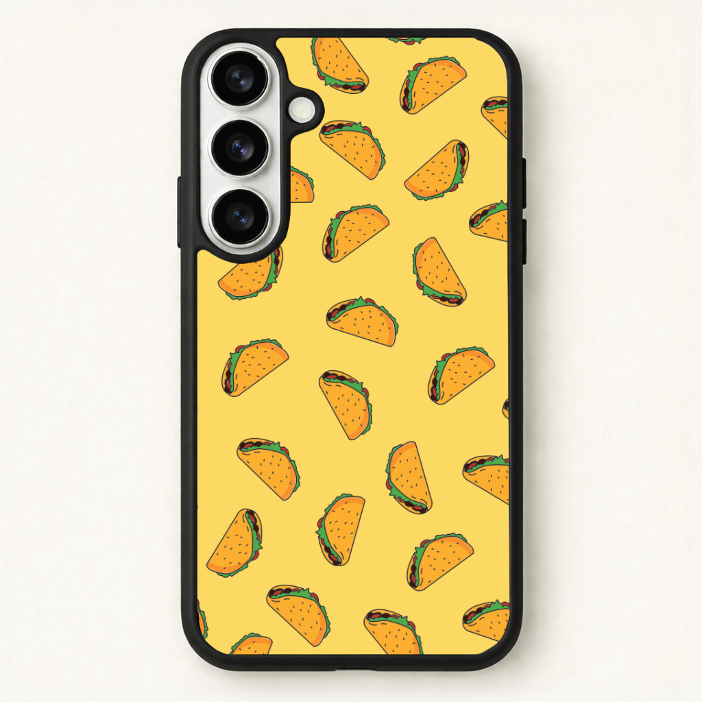 Tacos - Fast Food Patterns Phone Case - Galaxy S26 / Standard