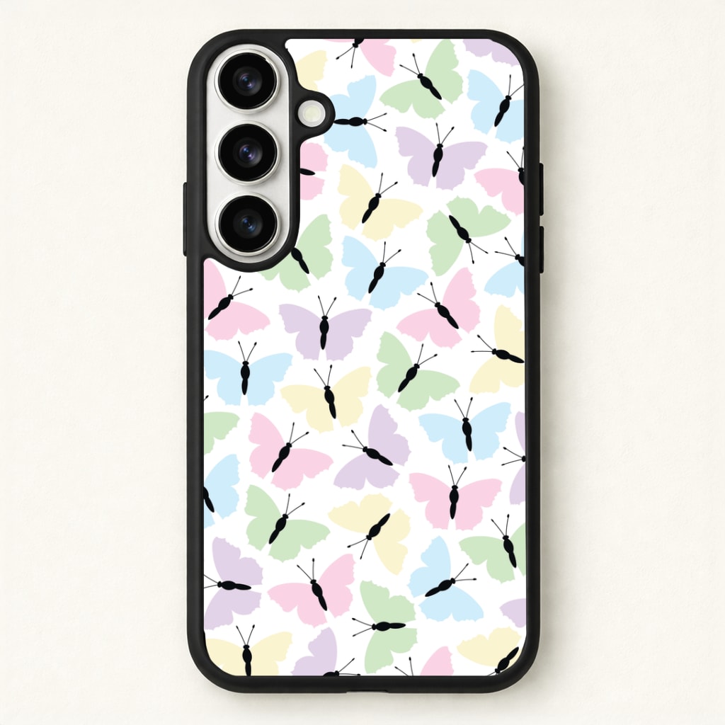 Multi Coloured Butterfly - Butterfly Patterns Phone Case - Galaxy S26 / Standard
