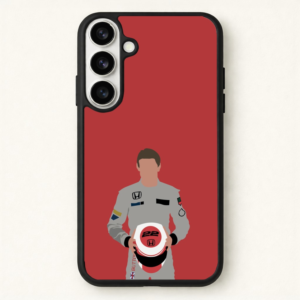 Button - F1 Phone Case - Galaxy S26 / Standard