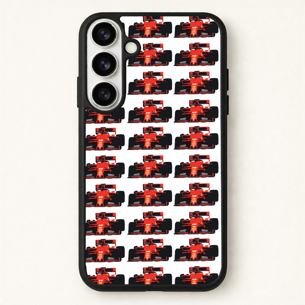 F1 Car Collage Phone Case - Galaxy S26 / Standard