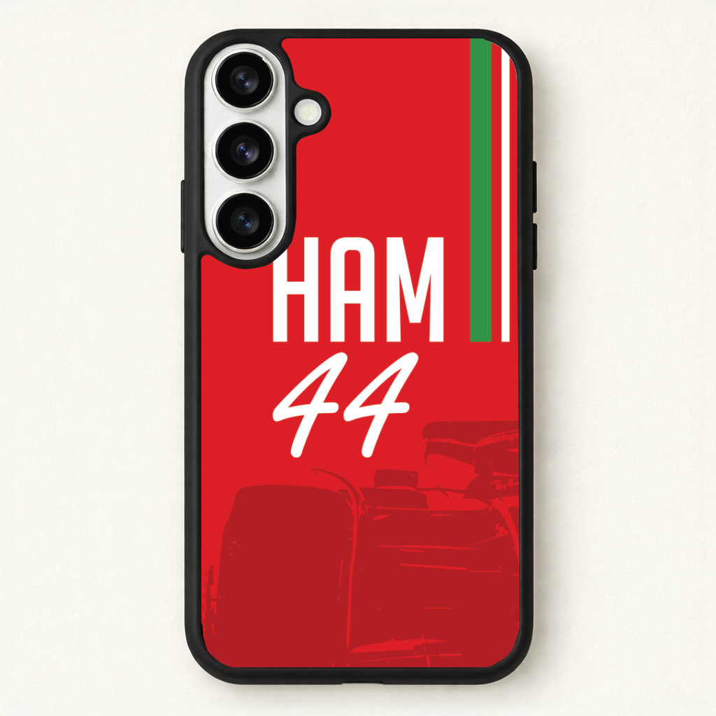 Dark Red Hamilton 44 Phone Case - Galaxy S26 / Standard