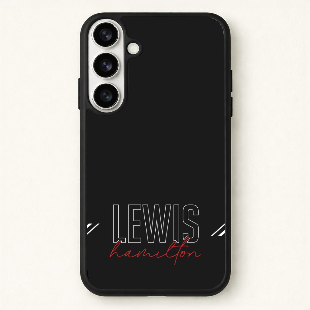 Racer Stripes Hamilton Phone Case - Galaxy S26 / Standard