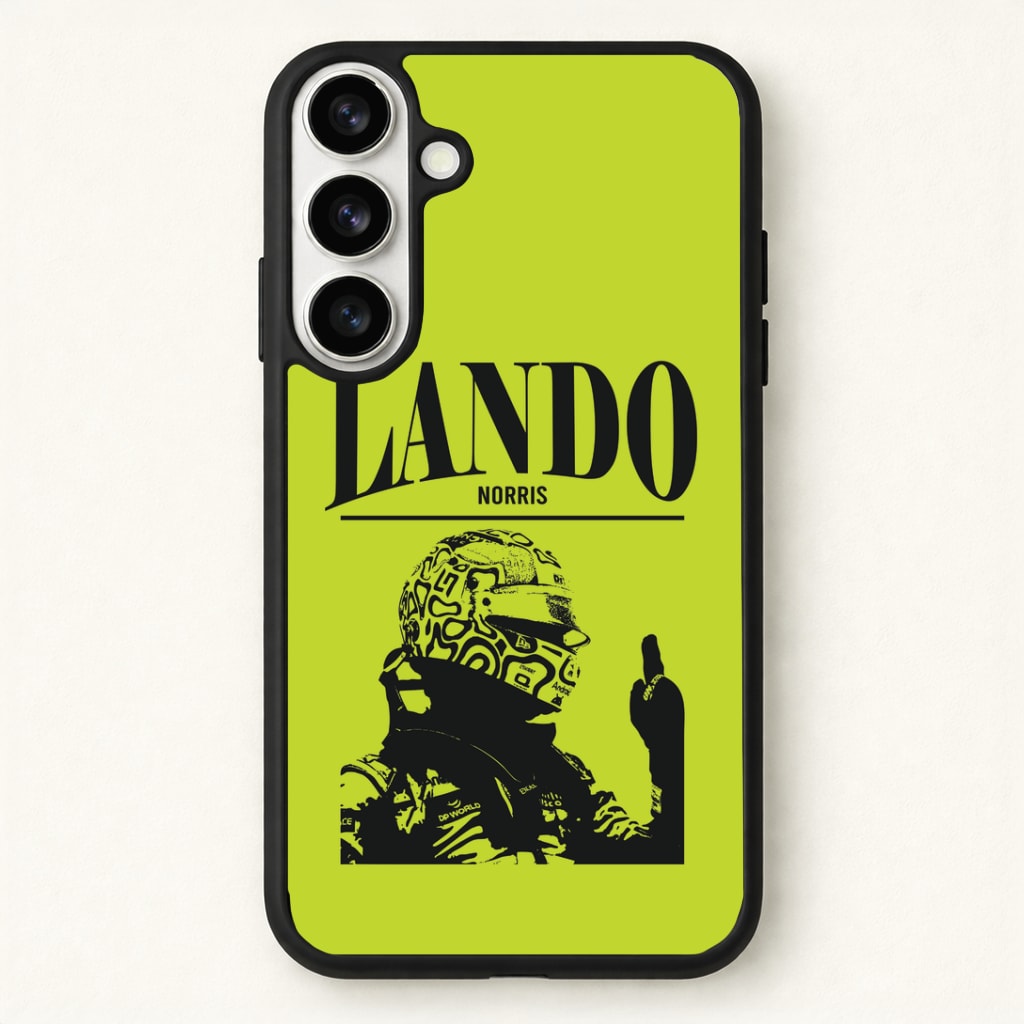 Lando Black And Green Phone Case - Galaxy S26 / Standard