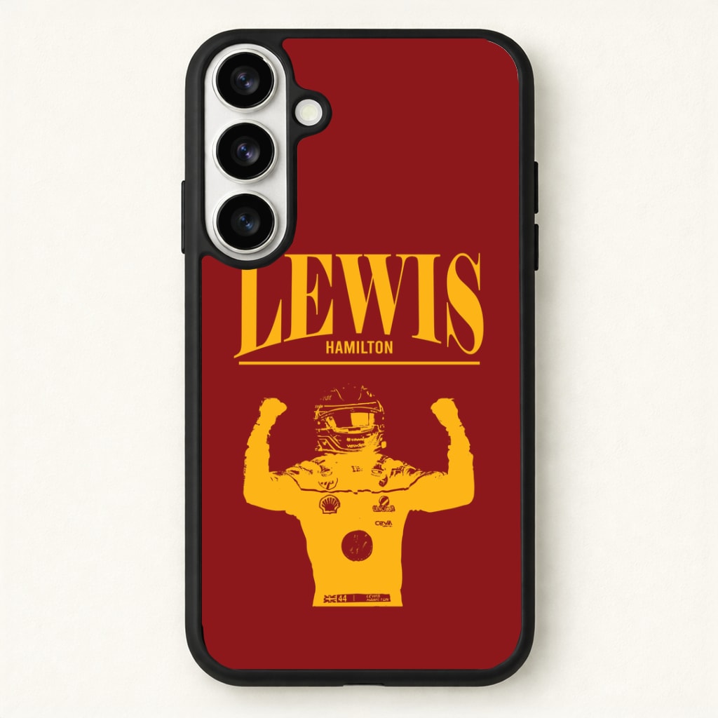 Lewis Red And Gold Phone Case - Galaxy S26 / Standard