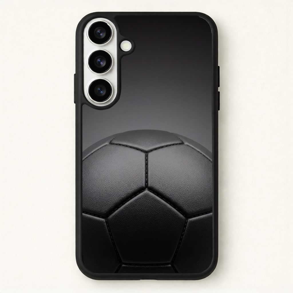 Black Football Phone Case