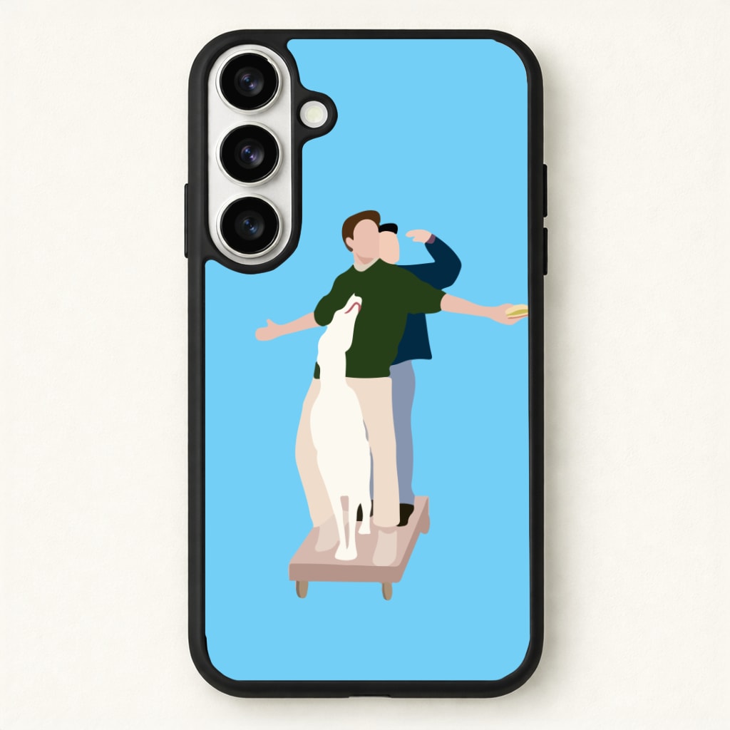 Two Men And A Dog Phone Case - Galaxy S26 / Standard