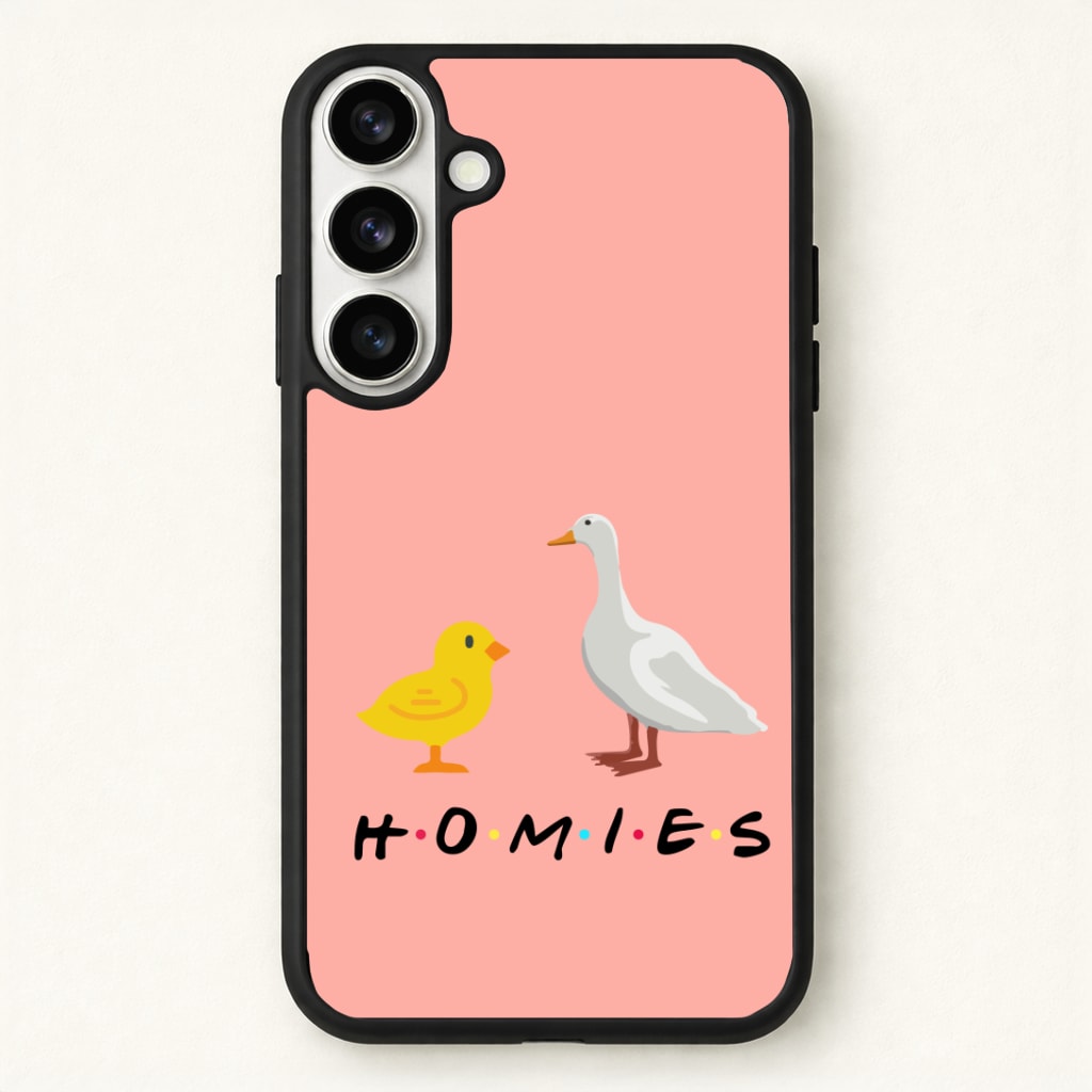 Homies Chick And Duck Phone Case - Galaxy S26 / Standard