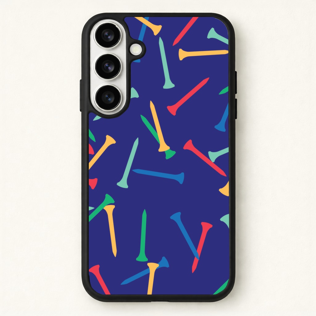 Golf Tees Pattern Phone Case - Galaxy S26 / Standard