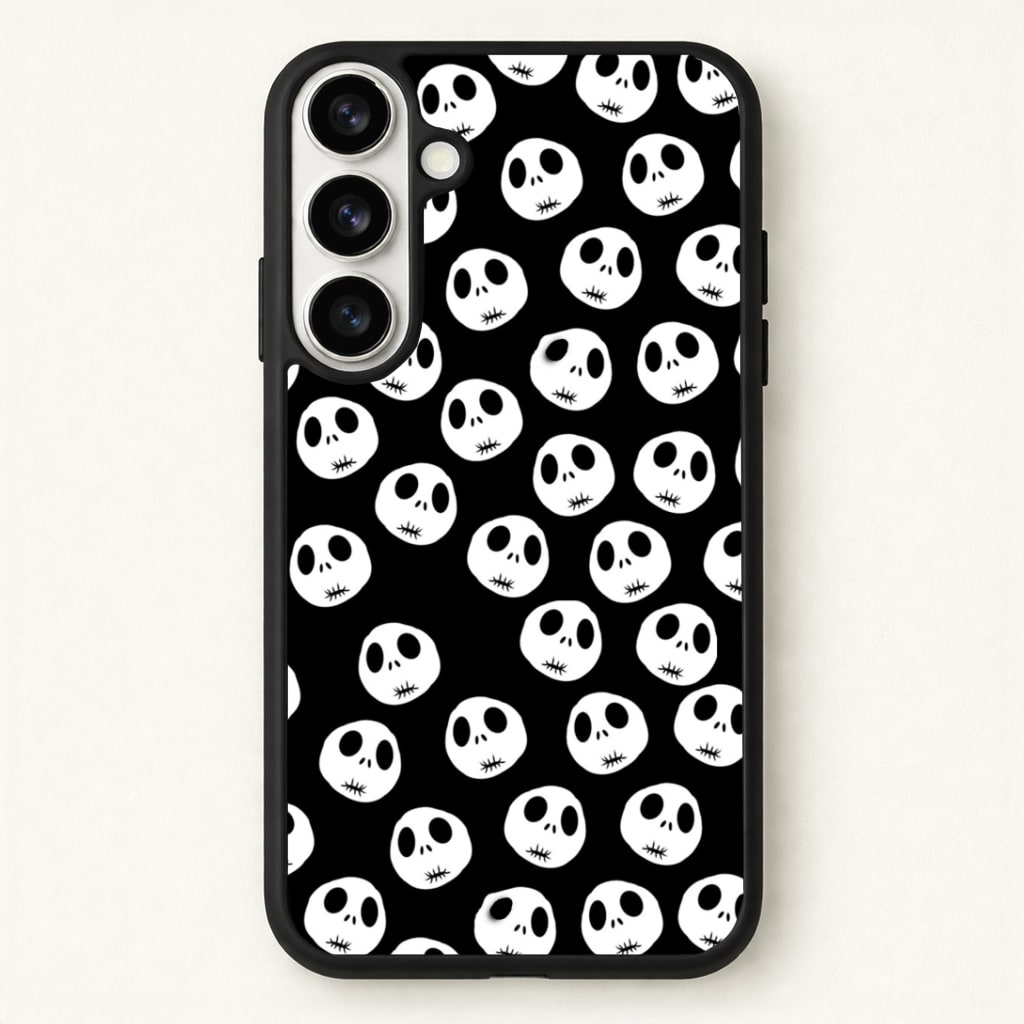 Jack Skellington Pattern - TNBC Phone Case - Galaxy S26 / Standard