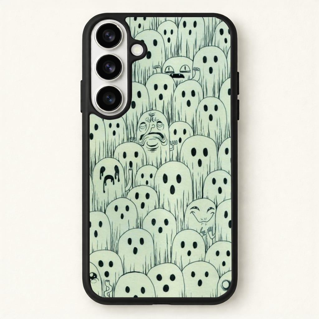 Droopy Ghost Pattern Phone Case - Galaxy S26 / Standard