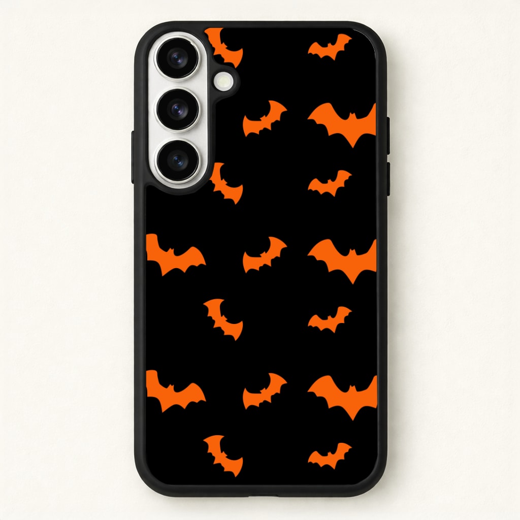 Orange Bat Phone Case - Galaxy S26 / Standard