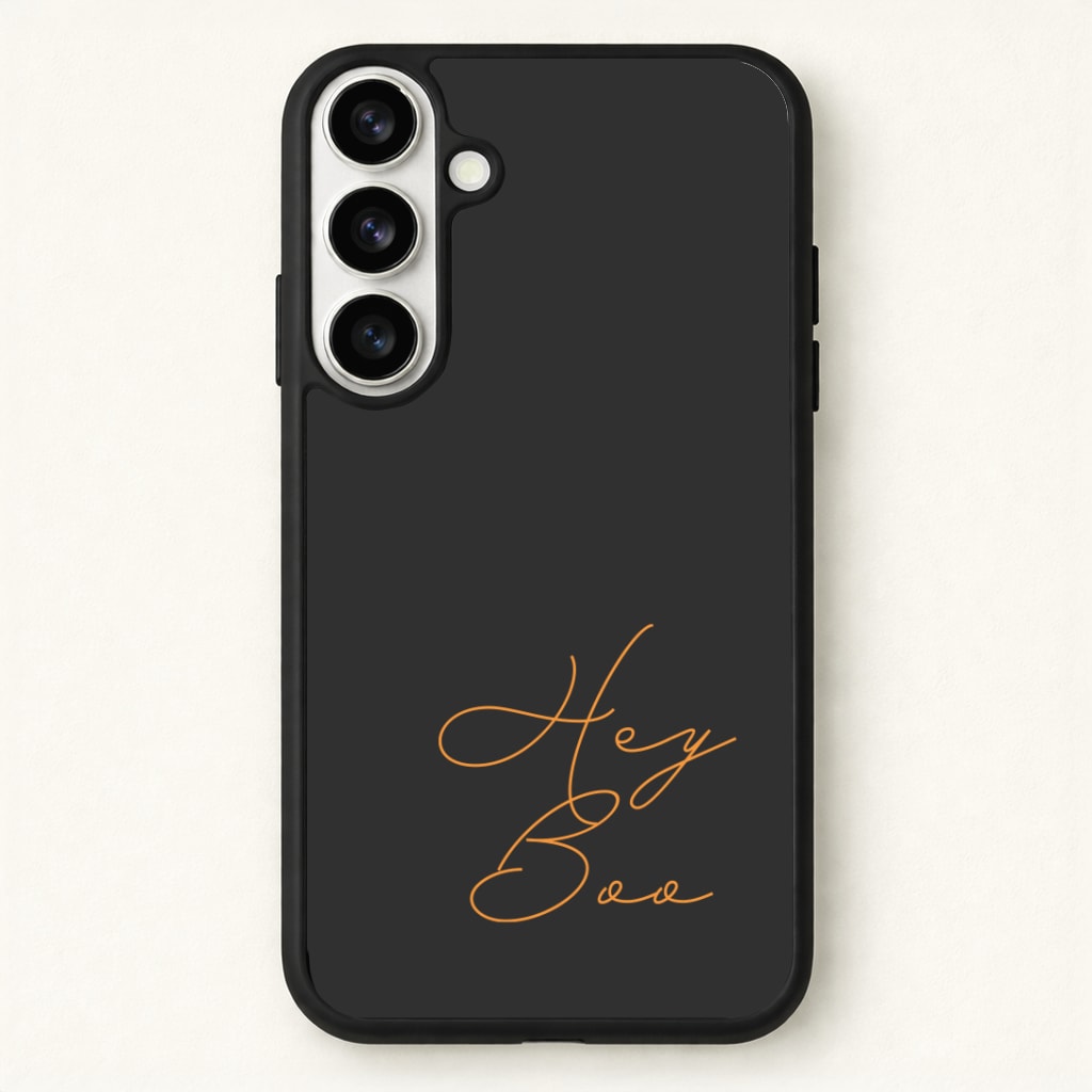 Hey Boo - Halloween Phone Case - Galaxy S26 / Standard