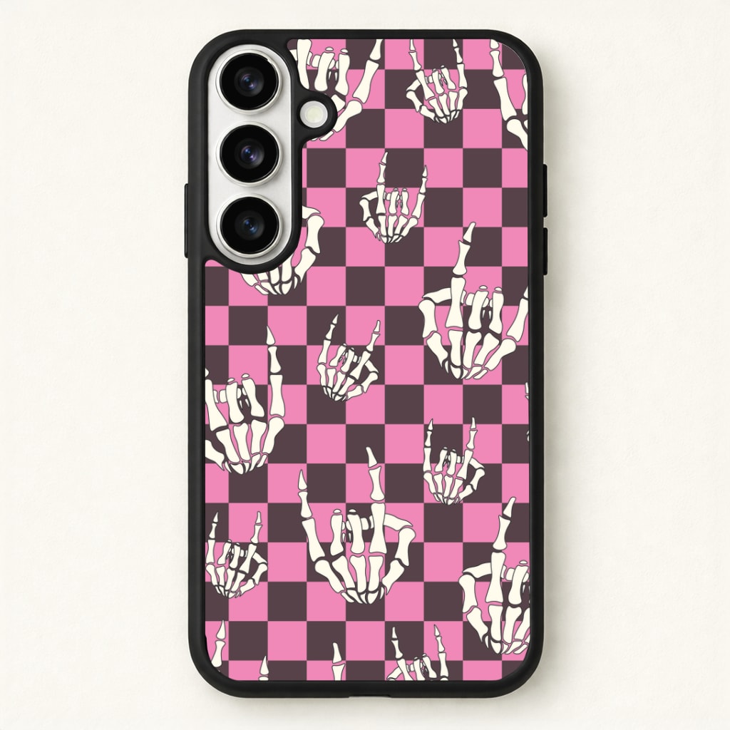Rock On Skeleton Phone Case - Galaxy S26 / Standard