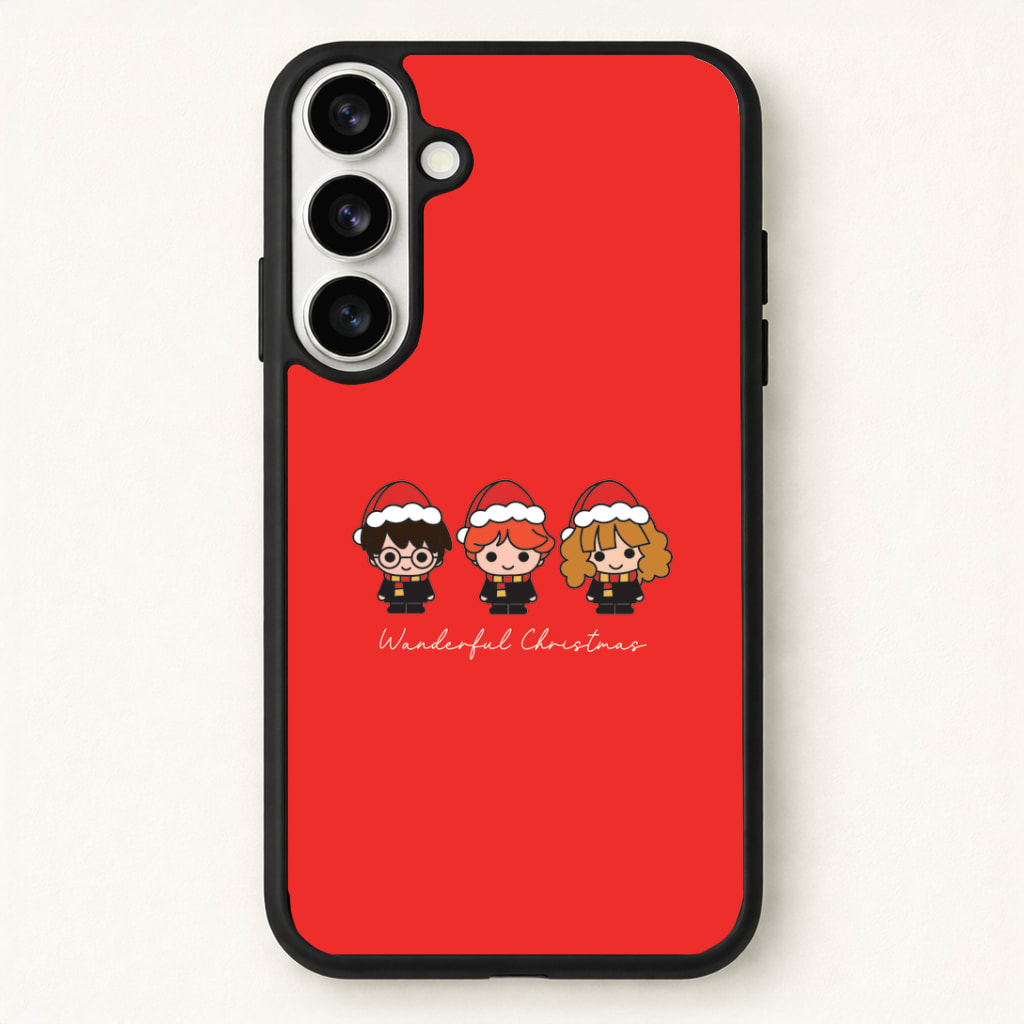 Wizards With Christmas Hats Phone Case - Galaxy S26 / Standard